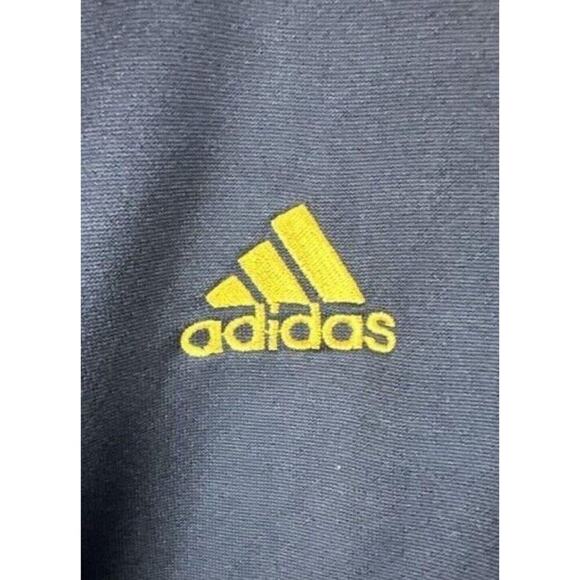 U of M Adidas Men’s Large Team Issued University of Michigan 1/4 Zip Pullover - Picture 5 of 7